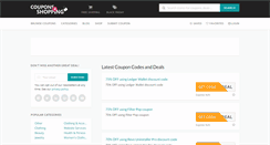 Desktop Screenshot of coupons4shopping.com